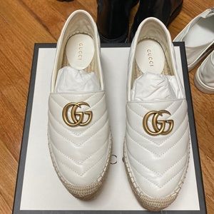 Gucci Marmot Platform Espadrilles